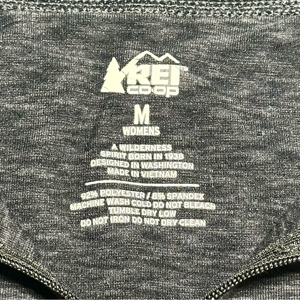 Rei Midweight Base Layer Quarter-Zip Pullover Lon… - image 6